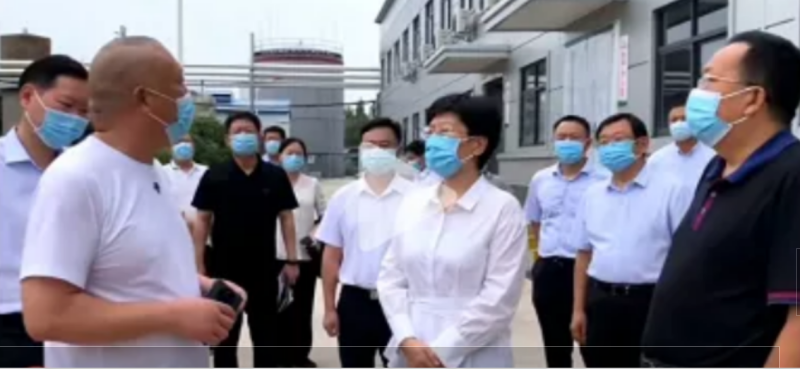 焦作市委書記葛巧紅一行蒞臨旭瑞集團參觀調(diào)研！